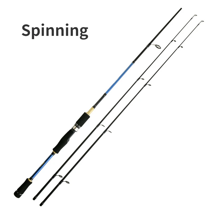 Goture-caña de pescar giratoria/fundición de carbono M/ML, 1,8-2,3 M, caña de boca de caballo, equipo de pesca de mar - imagen 4