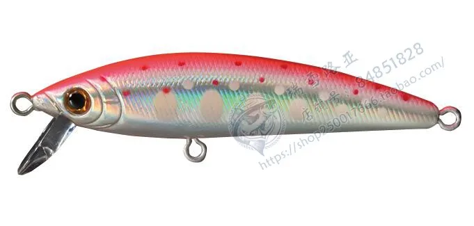 Cebo de trucha Lua, cebo de Japón Smith LUNA TR, Luna, Minoan sumergido, 2,3g, Micro materia Stream, Horsemouth Upturned - imagen 5