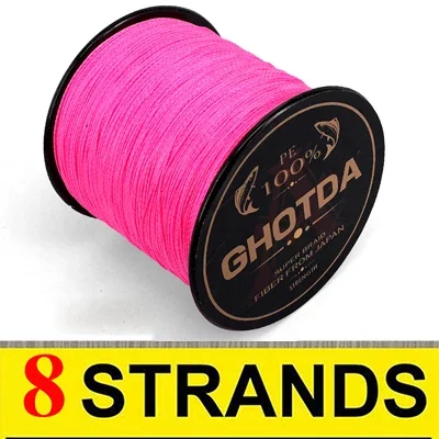 8 Strands Pink