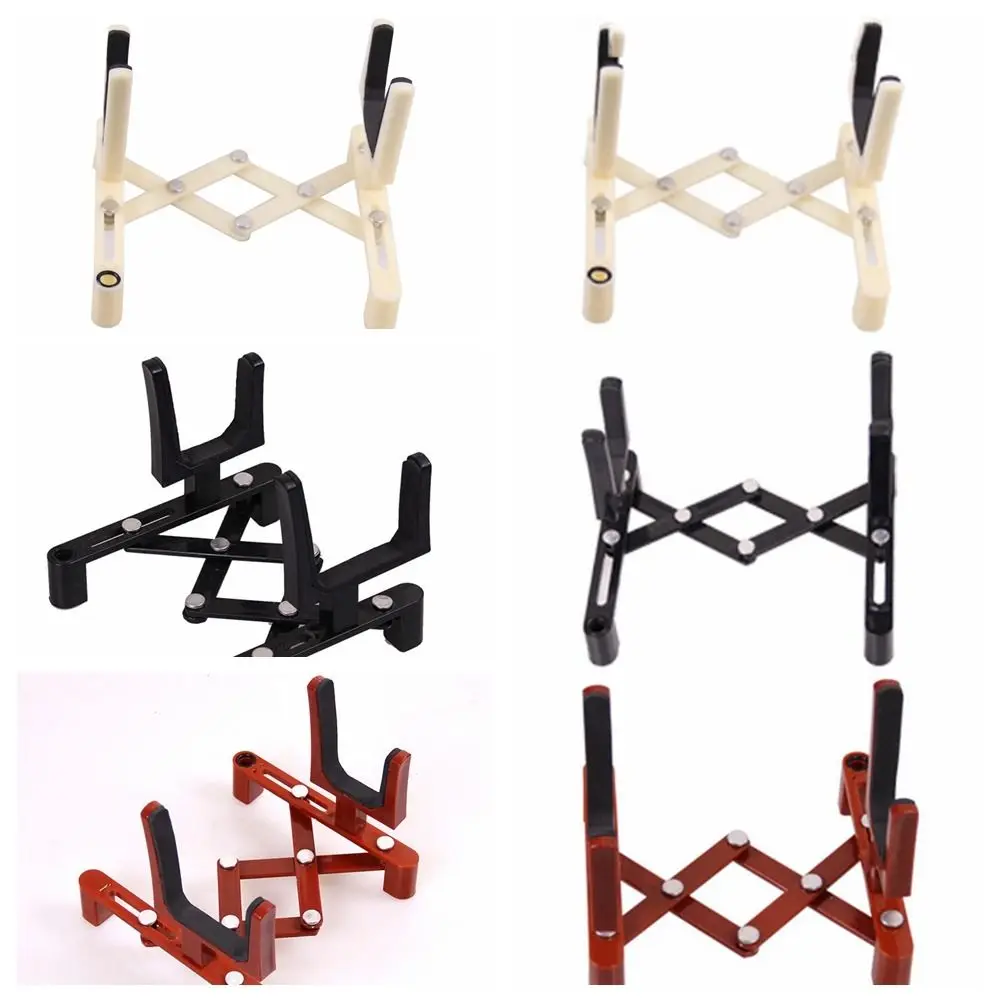 Soporte de violín ajustable, soporte de violín plegable de tamaño completo, soporte de guitarra eléctrica de plástico profesional, guitarra eléctrica - imagen 4