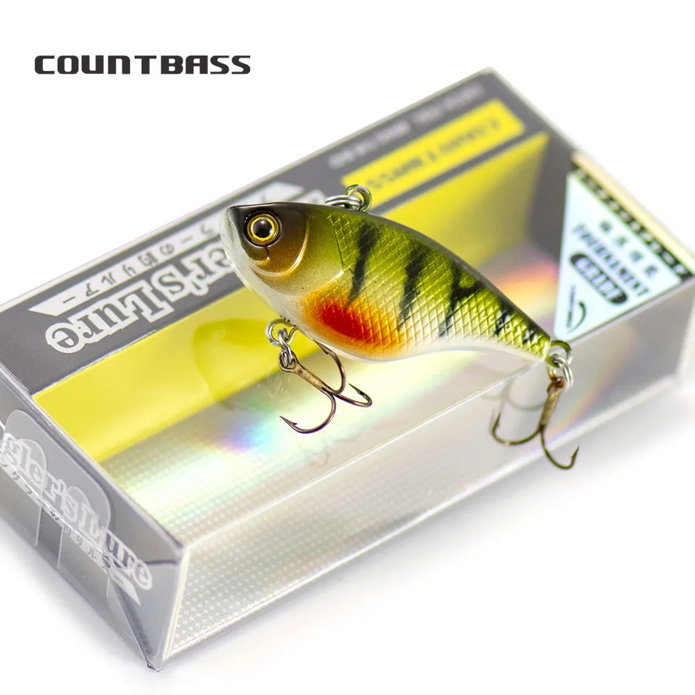 Countbass-señuelo de pesca con vibración de hundimiento, cebo duro con anzuelos VMC, 40mm, 1-1/2 ", 4,6g, 5/32 oz - imagen 4