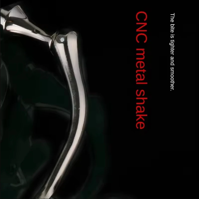 Carrete de pesca DEUKIO, brazo basculante de repuesto, aleación de aluminio, superficie lisa, mango de carrete de pesca, agarre de bola para accesorios de pesca - imagen 3