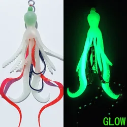 Señuelo calamar luminoso silicone – Curricán y jigging lento agua salada