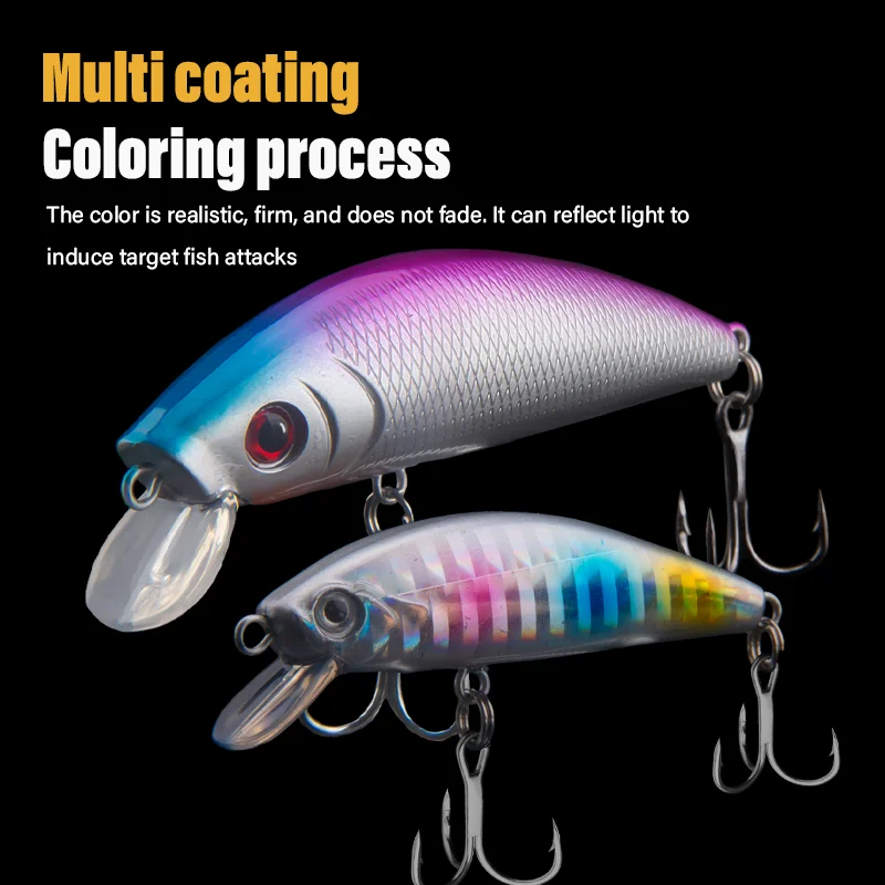 5 unids/set Kit de Señuelos de Pesca hundimiento Minnow placa de hierro lápiz trucha cebo Artificial manivela cebo aparejos de pesca de lubina con caja - imagen 3