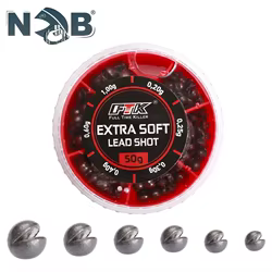 NGB Micro Split Shot plomo – Pesos extraíbles para mosca y hielo