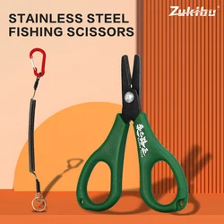 ZUKIBO Tijeras de pesca acero inoxidable - Cortador de línea PE