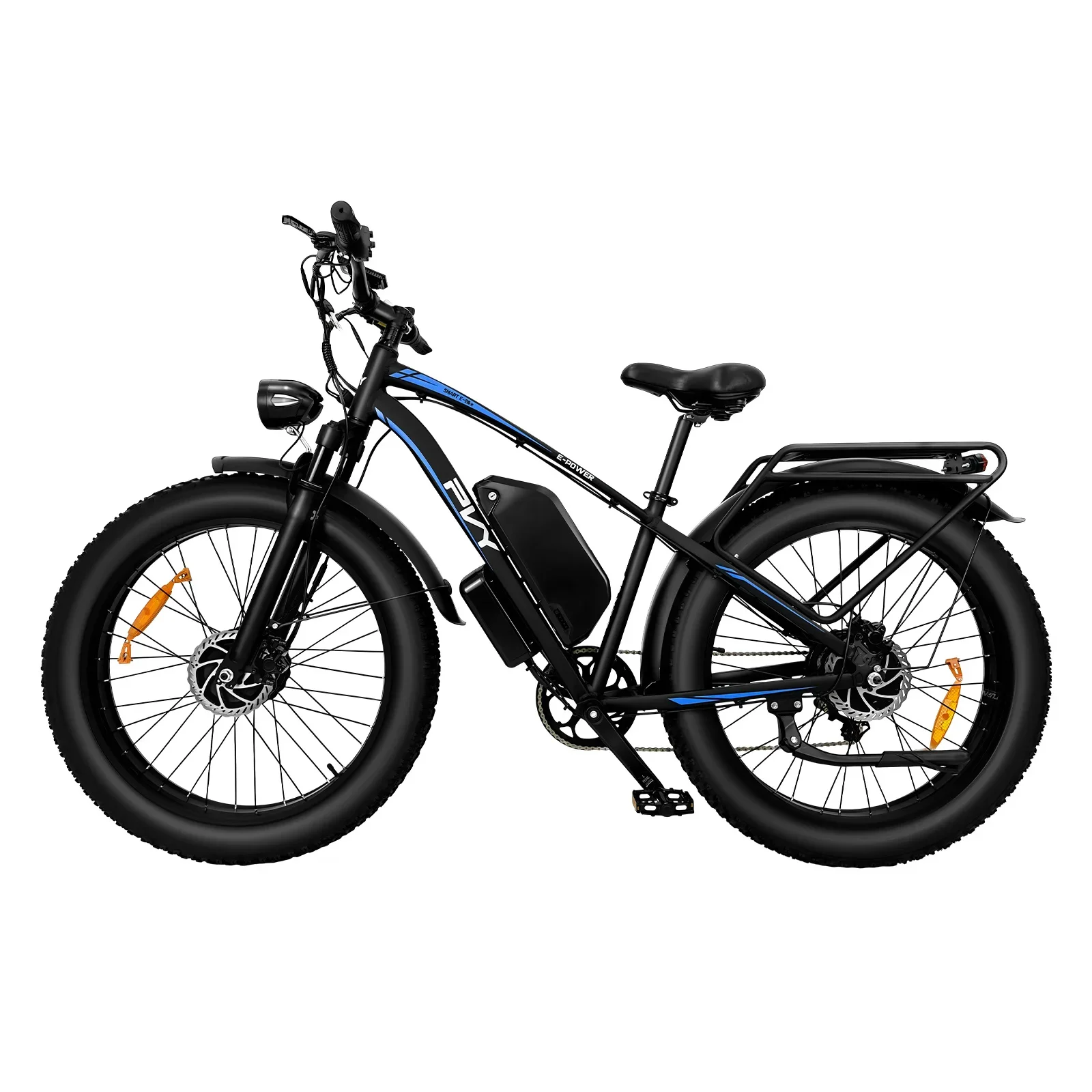 Bicicleta eléctrica PVY MAX26 2400W ciudad 55 km/h neumático 26" - imagen 2