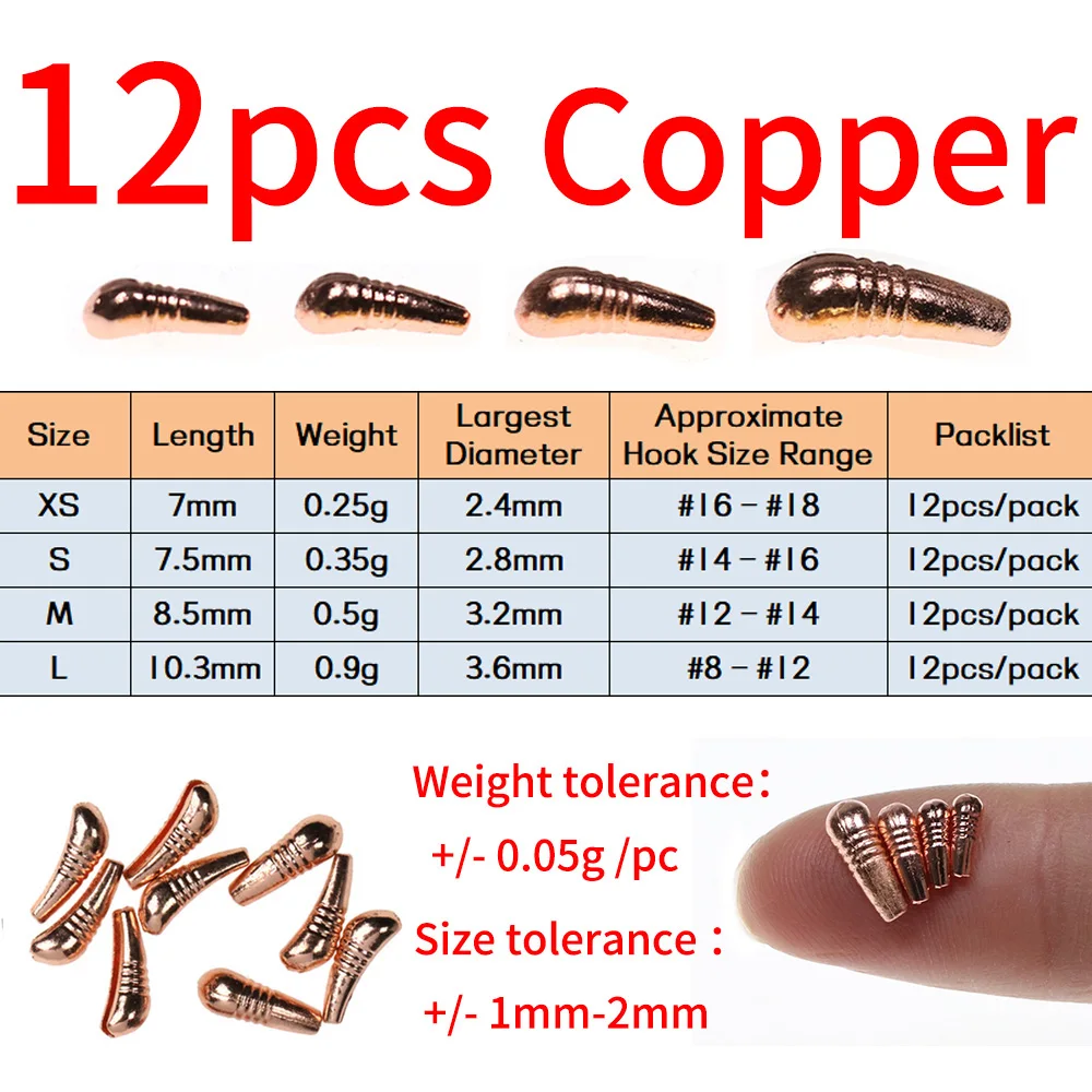 12Pcs copper