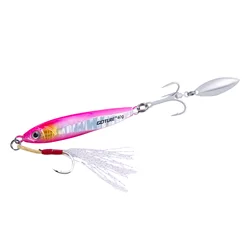 Goture Metal Jig con cuchilla giratoria – Agua salada y dulce