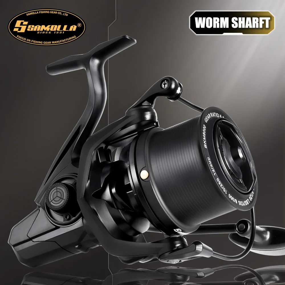 Carrete Surf Casting Samolla Serie 8000-14000 – 25kg Arrastre Tiro Largo