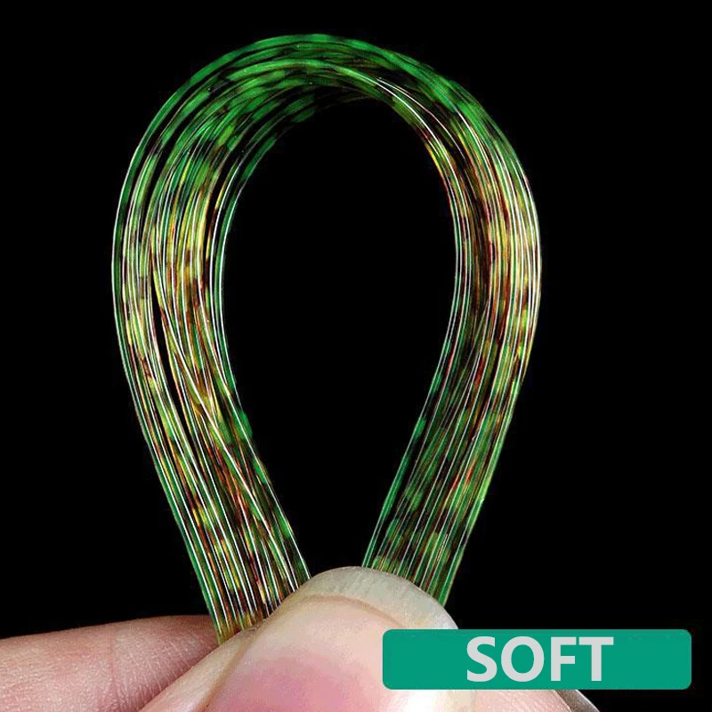 REDTOMATO 500m 1000m línea de pesca con revestimiento de fluorocarbono monofilamento Invisible nailon moteado líneas de pesca accesorios de pesca - imagen 3