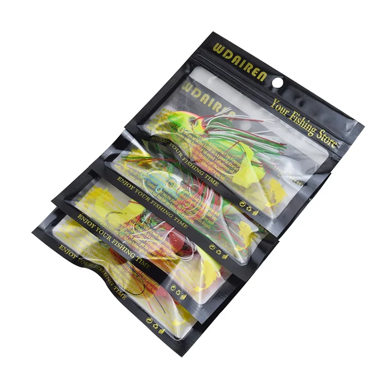 1 unidad de falda de silicona de 20g, señuelo suave, plantilla giratoria, cebo sin malezas, señuelo de pesca, Chatterbait Wobbler para aparejos de pesca de lubina - imagen 5