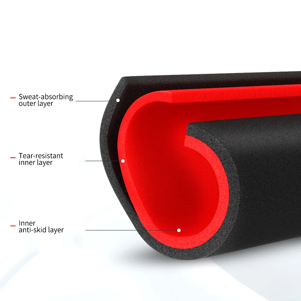 Barra de dominadas con marco de puerta para Fitness en interiores, barra Horizontal para barbilla, gimnasio en casa, barra de entrenamiento de realce para pared, equipo de entrenamiento colgante de 65cm-90cm - imagen 5