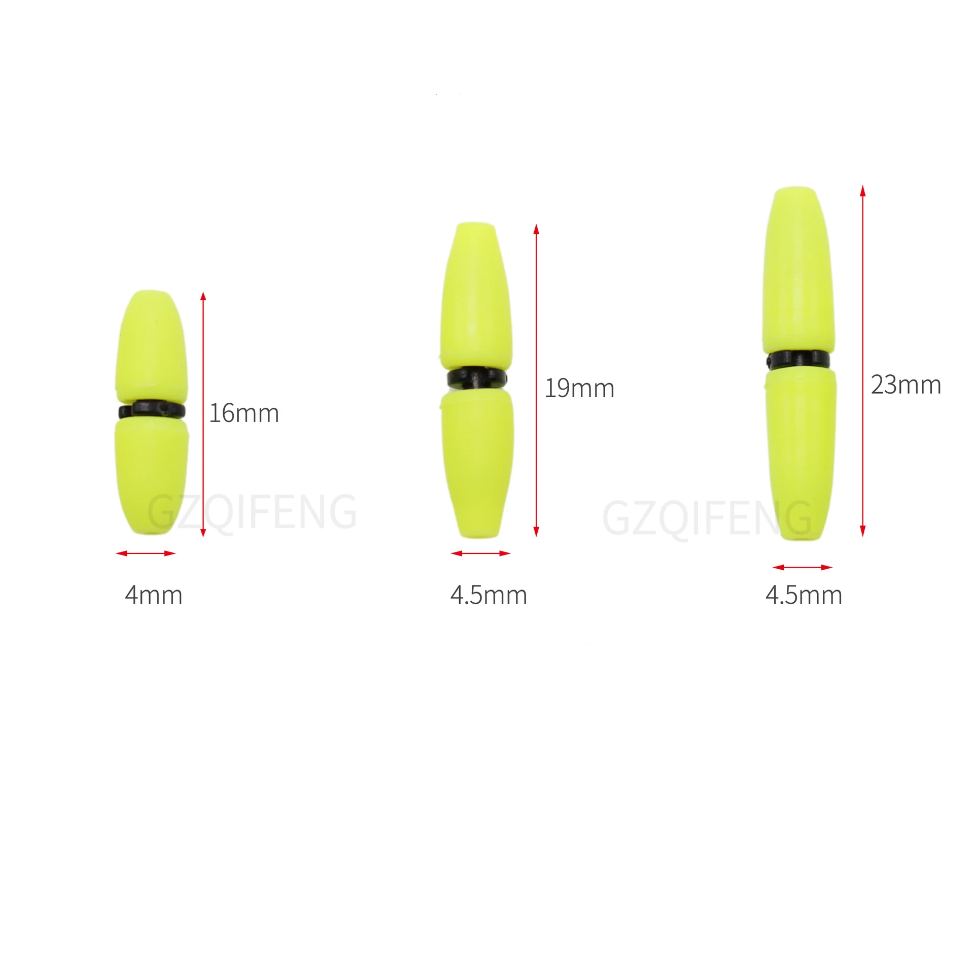 ZYZ bloqueador de flotador de pesca en roca marina, 10 unids/lote/bolsa, parada, Apo, flotador deslizante hacia abajo, juego de accesorios de pesca, aparejos - imagen 4