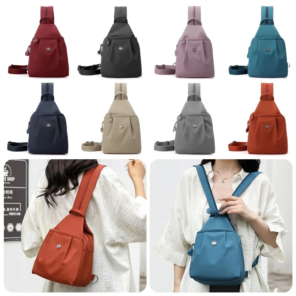 Mochila de tela Oxford impermeable gran capacidad para senderismo - imagen 3