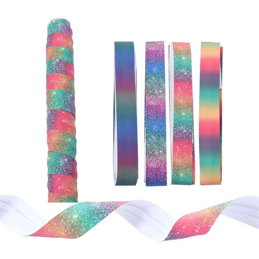 Accesorios arcoíris absorbentes de sudor, cinta antideslizante colorida para caña de pescar, cinta de agarre para tenis, cinturón para caña de pescar - imagen 3