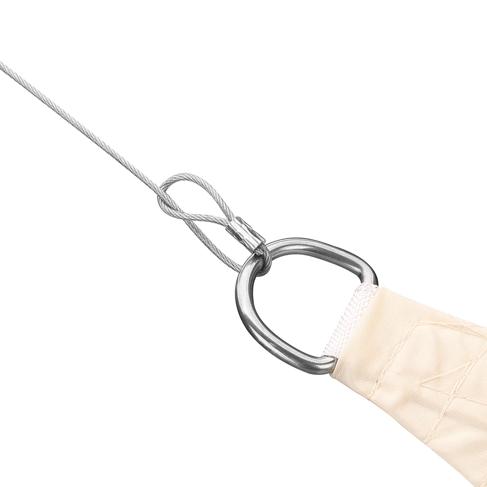 4 Uds 2M 304 alambre de acero inoxidable dosel cuerda pesca Cable de elevación tendedero diámetro 2mm sombra vela toldo Kit a prueba de herrumbre - imagen 4