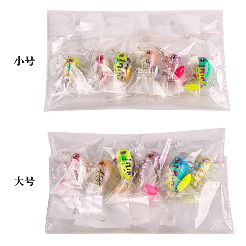 LHFSH Señuelo Flotante Crankbait Wobbler para Trucha y Lubina - imagen 5