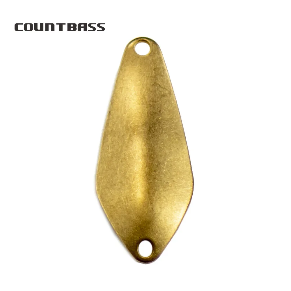 Cucharas Countbass SP013 latón blanco – salmón y lucio