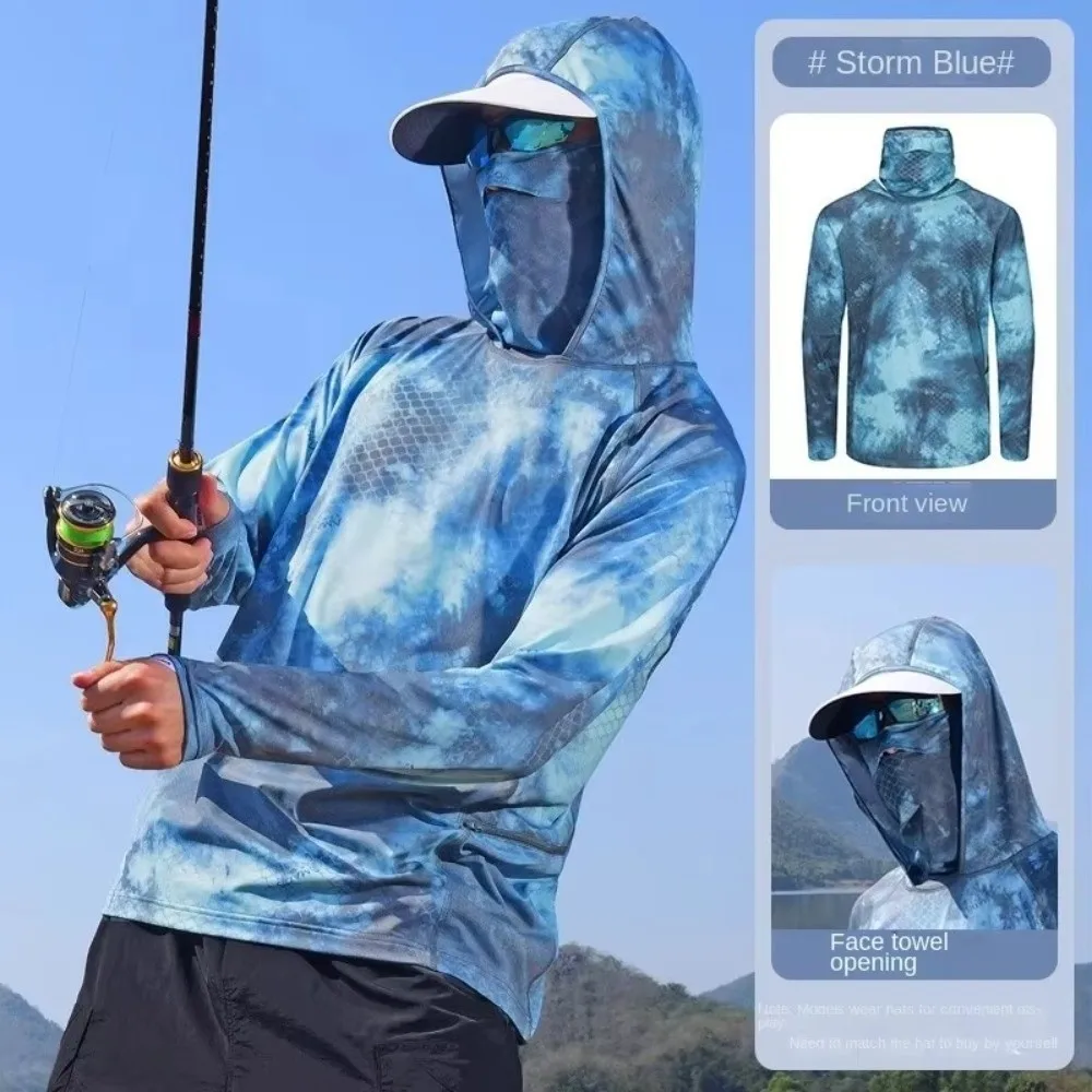 Camisa Pesca Transpirable con Protección UV – Tejido Ultrafino Seda Helada - imagen 5