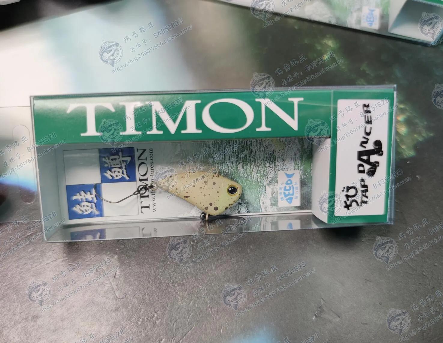 Japan JACKALL CHIBI TAP DANCER, microorganismo VIB, 2,6g, Makou Creek, subcebo de carretera de trucha arcoíris - imagen 4