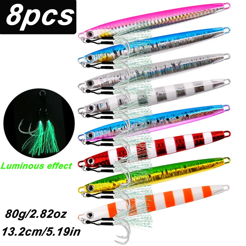 Jigs de fundición para shore jigging – Cucharas metálicas de mar - imagen 4