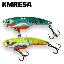 Señuelo de hoja Vib de Metal, 3,5g/5g/8g, Wobblers, pesca para cuchara vibratoria sin labios, cebos artificiales que se hunden, Lucio, merienda, perca