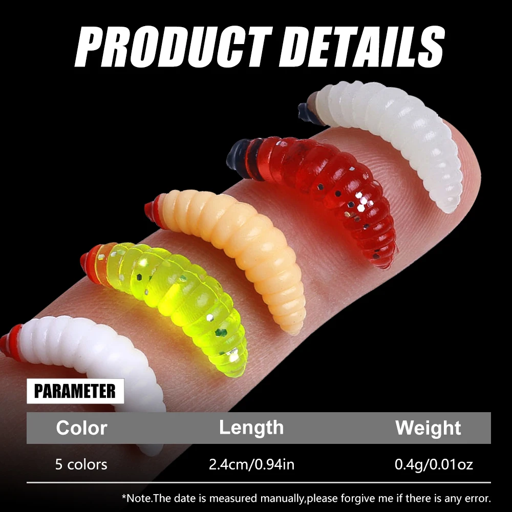 Vinilos de pesca realistas – Kit para trucha, perca y lubina - imagen 4