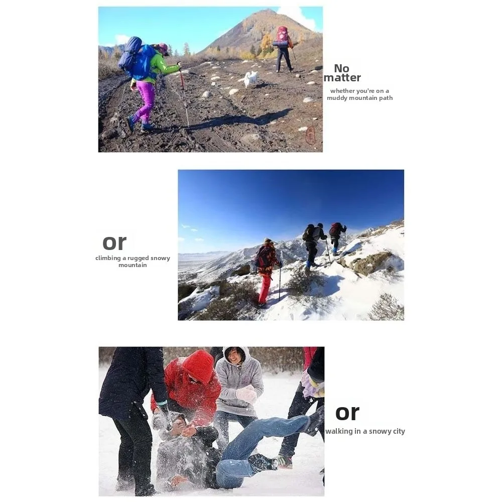 Púas antideslizantes duraderas para botas de hielo - imagen 4