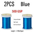 2PCS 50D Blue