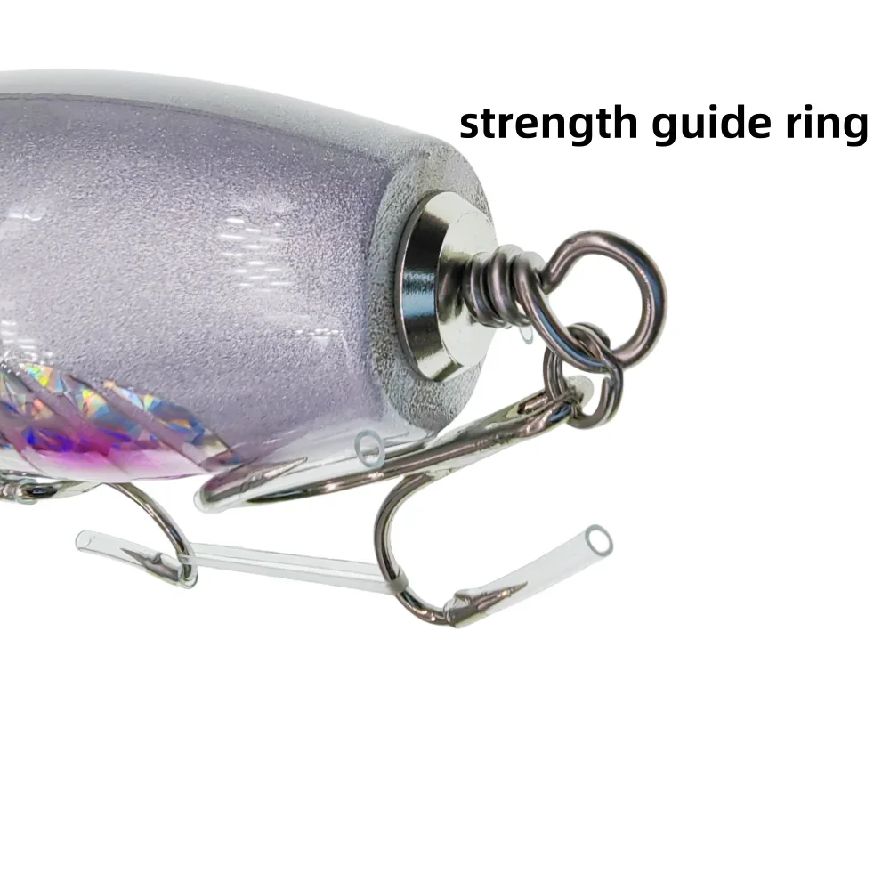 Poppers-señuelo de pesca de mar, 160mm, 100g/120g, cebos duros flotantes en forma de Z, construcción de alambre, accesorios de cosas de pesca - imagen 3