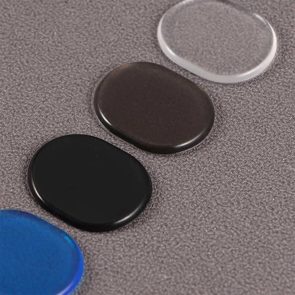 Almohadillas de Gel de tambor de percusión transparentes, amortiguadores, silenciador de tambor, almohadillas de silicona, amortiguador de tambor, 6 unids/set - imagen 4