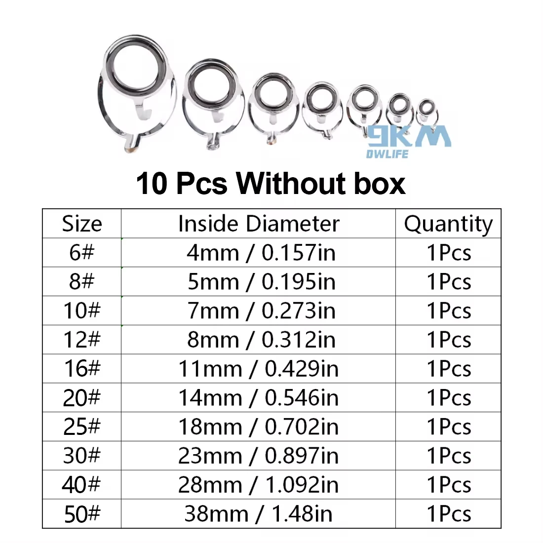 10Pcs Without box