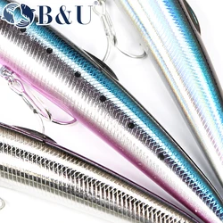 B & U Minnow 125mm – Señuelo duro flotante para lubina