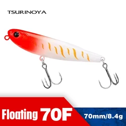 TSURINOYA Señuelo lápiz topwater parpadeante para lago y río