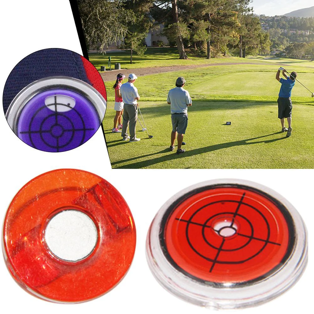 Accesorios de marcador, pendiente para poner gorra de Golf, Clip de nivel de lectura, Clip para sombrero de Golf, Clip para sombrero de nivel de pendiente, marcador de nivel de Golf - imagen 2