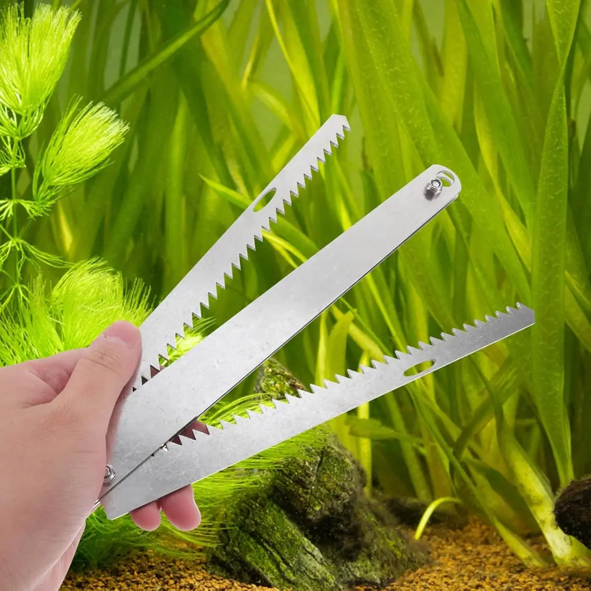 Cortador plegable de línea – Cuchillo de pesca con sierra - imagen 3