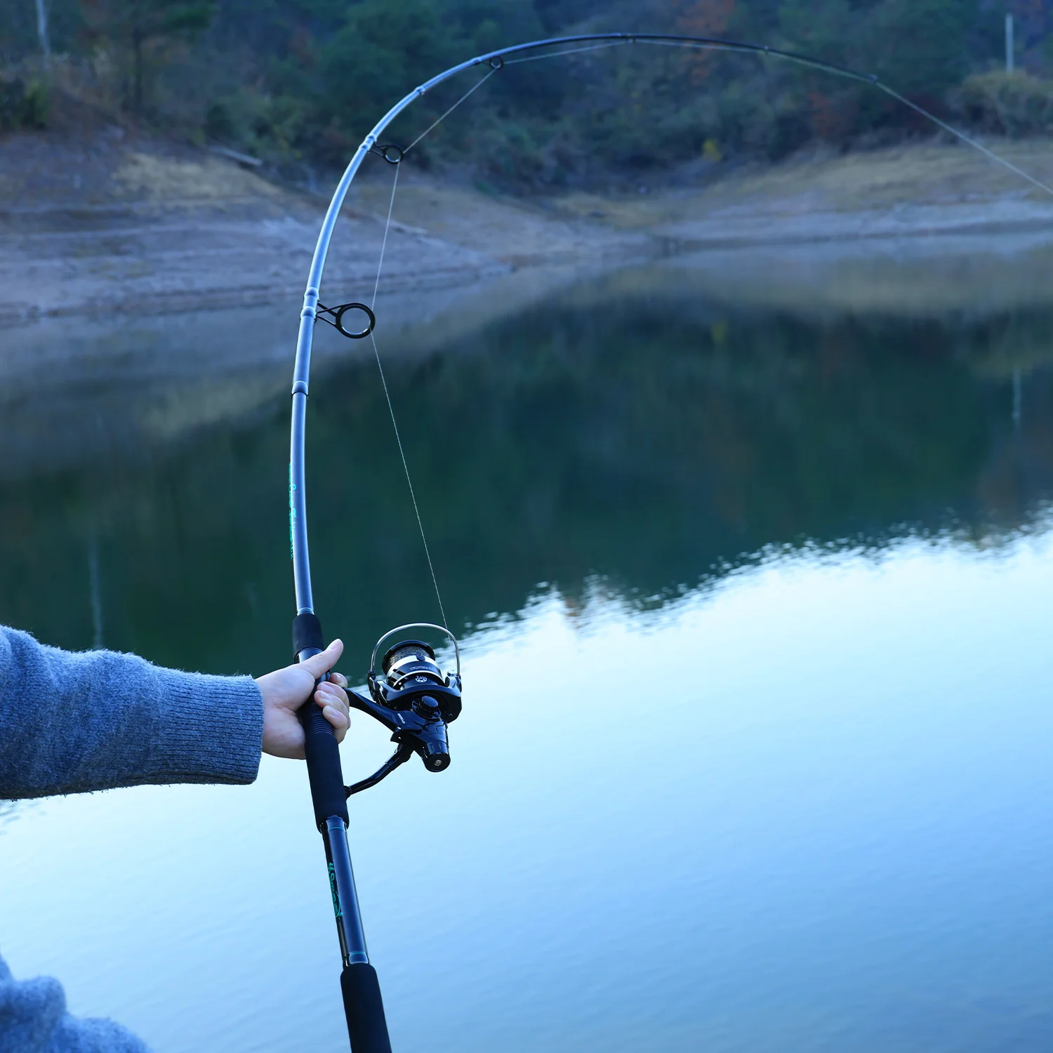 Sougayilang Caña de pesca carbono 3.6m potencia H - imagen 5