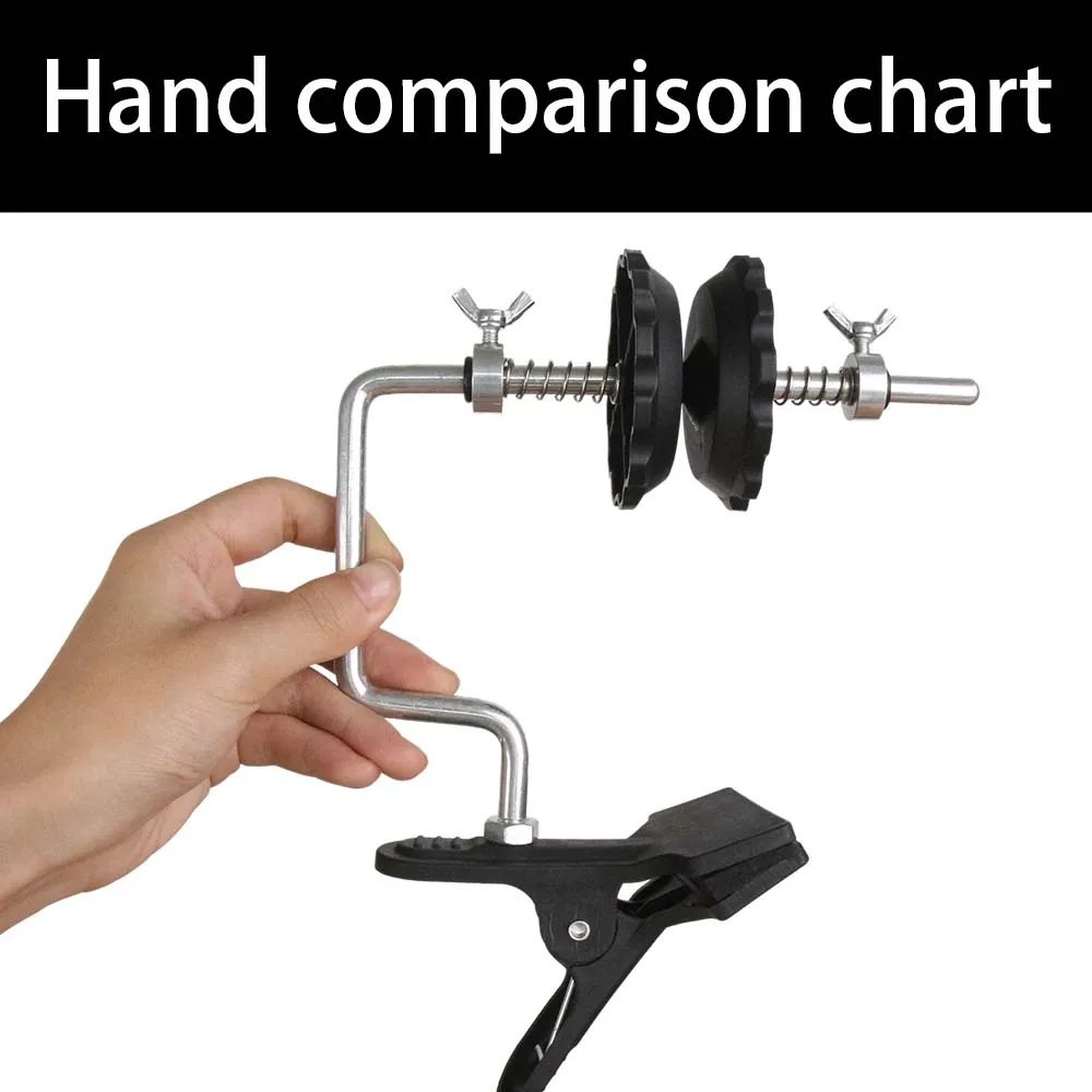 JSFUN-enrollador de sedal de pesca portátil, carrete negro con Clip, herramienta para aparejos, enrollador para pesca, deportes al aire libre, 1 ud. - imagen 4