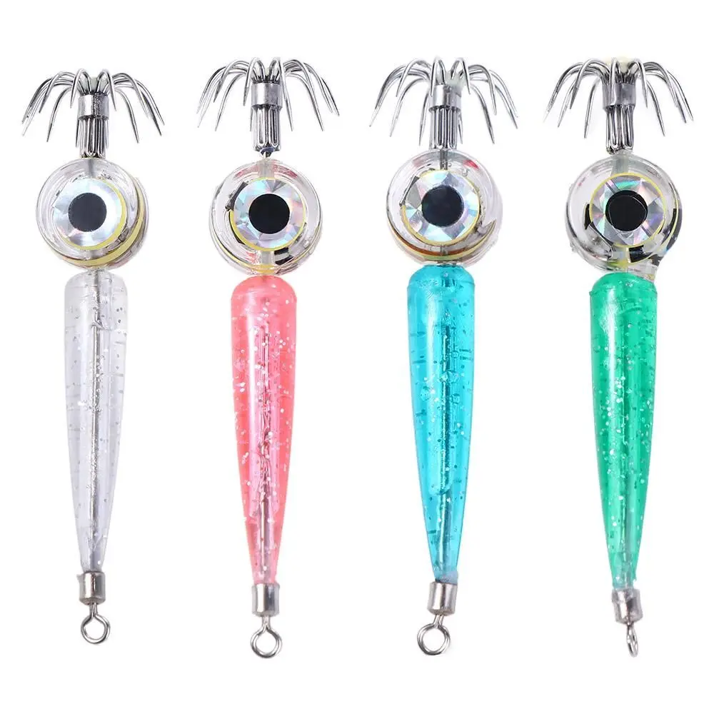 Herramientas lámpara intermitente alimentador de pesca de mar señuelo luminoso brillante luz de señuelo de pesca luz LED de pesca anzuelo de calamar lámpara LED para peces - imagen 5