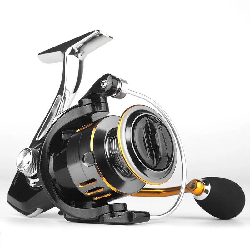 Carrete giratorio ABS 5.2:1 – Alta velocidad para pesca deportiva - imagen 2