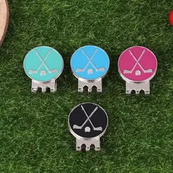 Clip magnético portátil para sombrero de golf, marcador posición