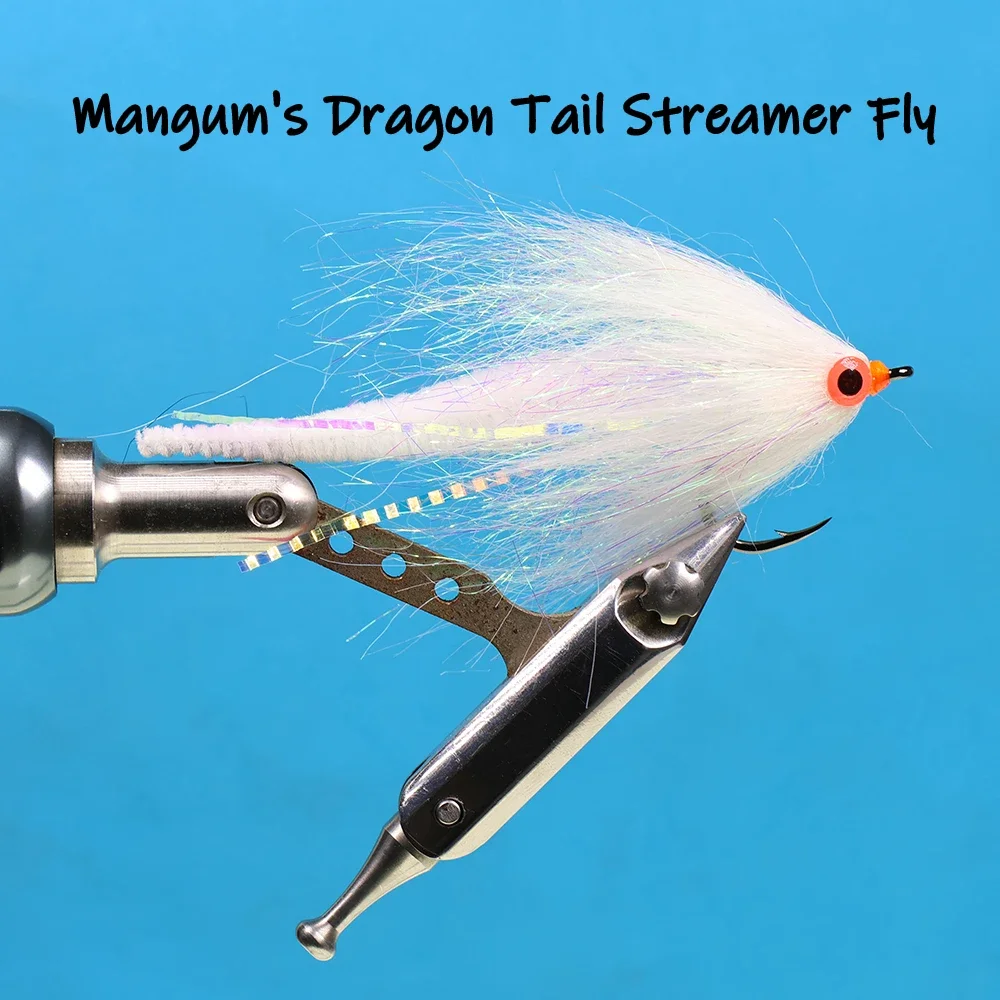 Wifreo 3-6PCS # 3/0 pequeño dragón cola Streamer moscas lubina Pike gran juego mosca mosca pesca moscas agua salada Baitfish Trolling señuelos - imagen 3