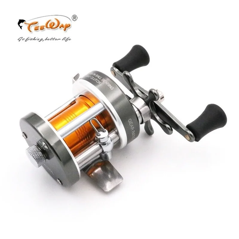 Teeway BL25 3.8 Carrete tambor liberación rápida totalmente metálico - imagen 2