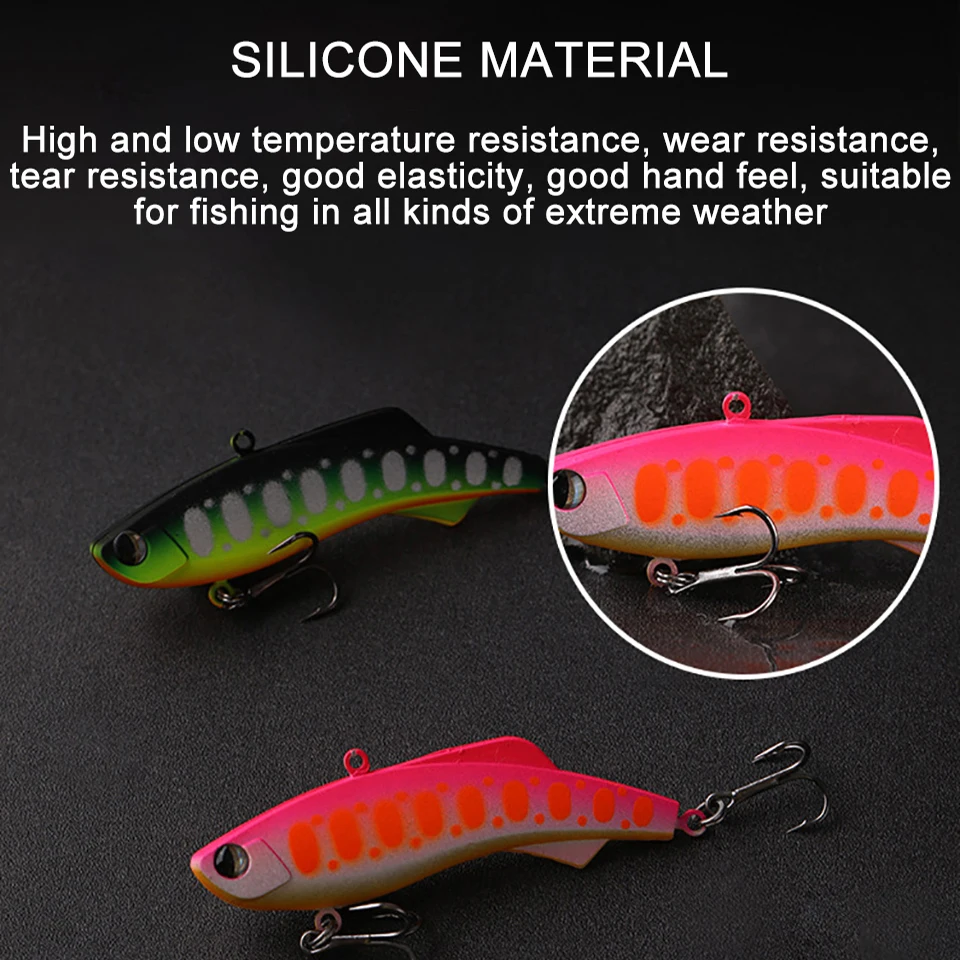 WALK FISH-señuelo de pesca de 1 piezas, 16G, 23G, 30G, VIB, rattlines, vibración de hundimiento, Wobbler, Crankbait, cebo duro Artificial, Bass Swimbait - imagen 4
