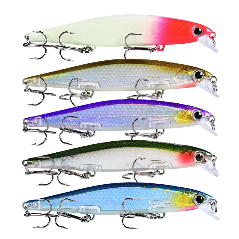 Anzuelo de Pesca Artificial, aparejos de Pesca de 11cm, 14g, Wobbler Crankbait, 1 piezas, 6 # - imagen 2