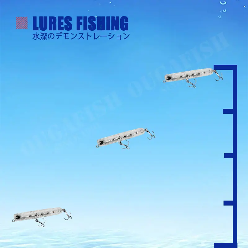 Cebo de lápiz de hundimiento 60mm 4,8g Wobbler trucha Isca Artificial caballa Micro mar señuelo de pesca sábalo lubina equipo de pesca - imagen 5