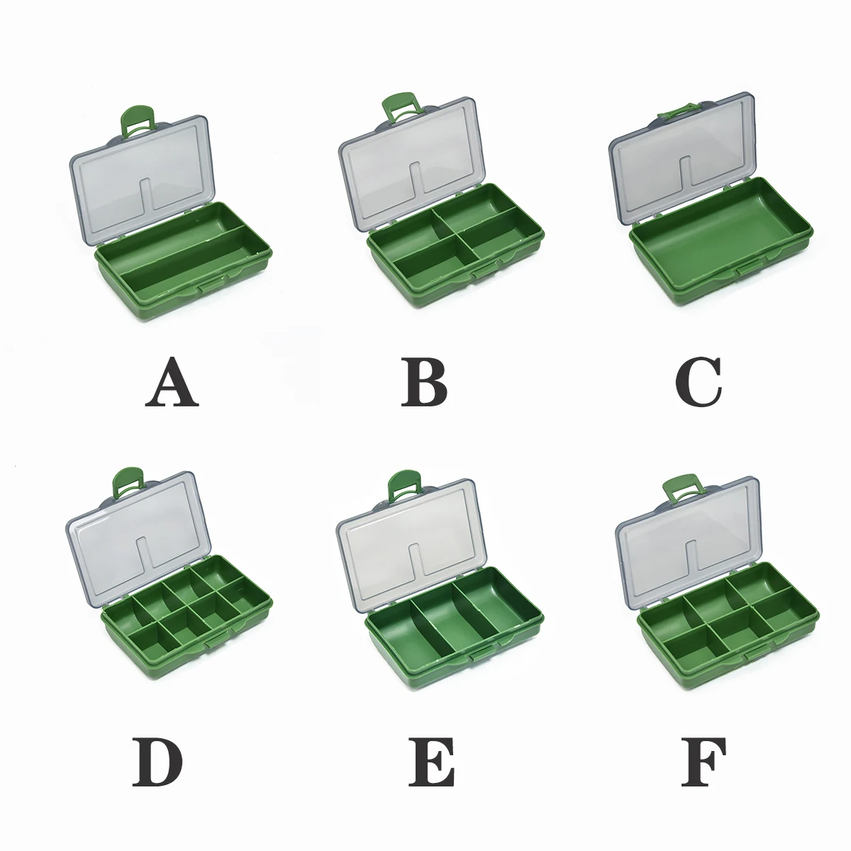 Caja de aparejos de pesca, accesorios de pesca portátiles, caja de almacenamiento de herramientas, anzuelo, señuelo, cajas de cebo falso, productos de pesca de carpa - imagen 2