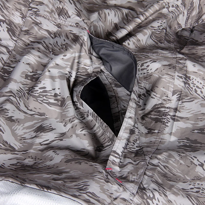 Conjunto de ropa de pesca a prueba de lluvia, Ra-027Q, transpirable, doble capa, impermeable, tela transpirable - imagen 3