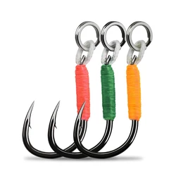 Anzuelos Doble Jig para Jigging Lento – Acero alto carbono